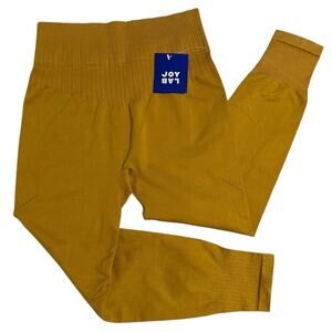 NWT Joy Lab Capri Leggings Harvest Gold Medium
